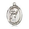 St Aidan Medal - Sterling Silver - Medium