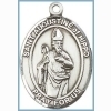 St Augustine of Hippo Medal - Sterling Silver - Medium