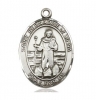 St Bernadine Medal - Sterling Silver - Medium