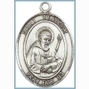 St Benedict Medal - Sterling Silver - Medium