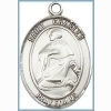 St Charles Medal - Sterling Silver - Medium