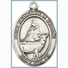 St Catherine of Sweden Medal - Sterling Silver - Medium