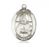 St Daria Medal - Sterling Silver - Medium