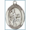 St Zachary Medal - Sterling Silver - Medium