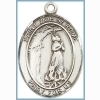 St Zoe Medal - Sterling Silver - Medium