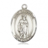 St Nathanael Medal - Sterling Silver - Medium