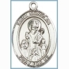 St Nicholas Medal - Sterling Silver - Medium