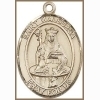 St Walburga Medal - 14K Gold Filled - Medium