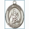 St Victoria Medal - Sterling Silver - Medium