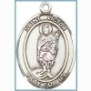 St Victor Medal - Sterling Silver - Medium