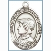 St Elizabeth Ann Seton Medal - Sterling Silver - Medium