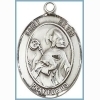 St Kevin Medal - Sterling Silver - Medium