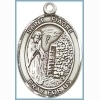 St Fiacre Medal - Sterling Silver - Medium