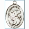 St Fina Medal - Sterling Silver - Medium