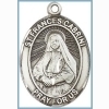 St Frances Cabrini Medal - Sterling Silver - Medium