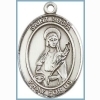 St Lucia Medal - Sterling Silver - Medium