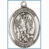 St Lazarus Medal - Sterling Silver - Medium