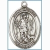 St Lazarus Medal - Sterling Silver - Medium