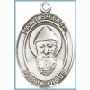 St Sharbel Medal - Sterling Silver - Medium