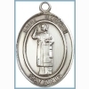 St Stephen Medal - Sterling Silver - Medium