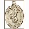 St Scholastica Medal - 14K Gold Filled - Medium