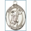 St Stephanie Medal - Sterling Silver - Medium