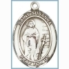 St Susanna Medal - Sterling Silver - Medium