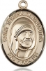 St Teresa of Calcutta Medal - 14K Gold Filled - Medium