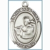 St Thomas Aquinas Medal - Sterling Silver - Medium