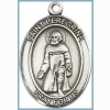 St Peregrine Medal - Sterling Silver - Medium