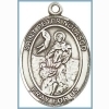 St Peter Nolasco Medal - Sterling Silver - Medium