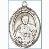 St Pius X Medal - Sterling Silver - Medium