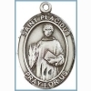 St Placidus Medal - Sterling Silver - Medium