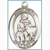 St Giles Medal - Sterling Silver - Medium