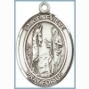 St Genevieve Medal - Sterling Silver - Medium