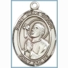 St Rene Goupil Medal - Sterling Silver - Medium