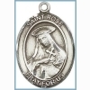 St Rose Medal - Sterling Silver - Medium