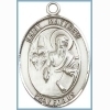 St Matthew Medal - Sterling Silver - Medium