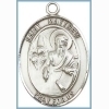 St Matthew Medal - Sterling Silver - Medium