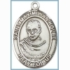 St Maximilian Kolbe Medal - Sterling Silver - Medium