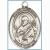 St Meinrad Medal - Sterling Silver - Medium