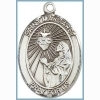 St Margaret Medal - Sterling Silver - Medium