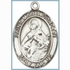 St Maria Goretti Medal - Sterling Silver - Medium