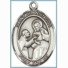 St John of God Medal - Sterling Silver - Medium