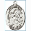 St Joseph Medal - Sterling Silver - Medium