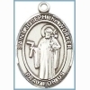 St Joseph the Worker Medal - Sterling Silver - Medium