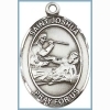 St Joshua Medal - Sterling Silver - Medium