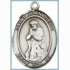 St Juan Diego Medal - Sterling Silver - Medium