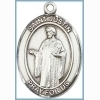 St Justin Medal - Sterling Silver - Medium