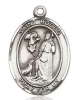 St Rocco Medal - Sterling Silver - Medium